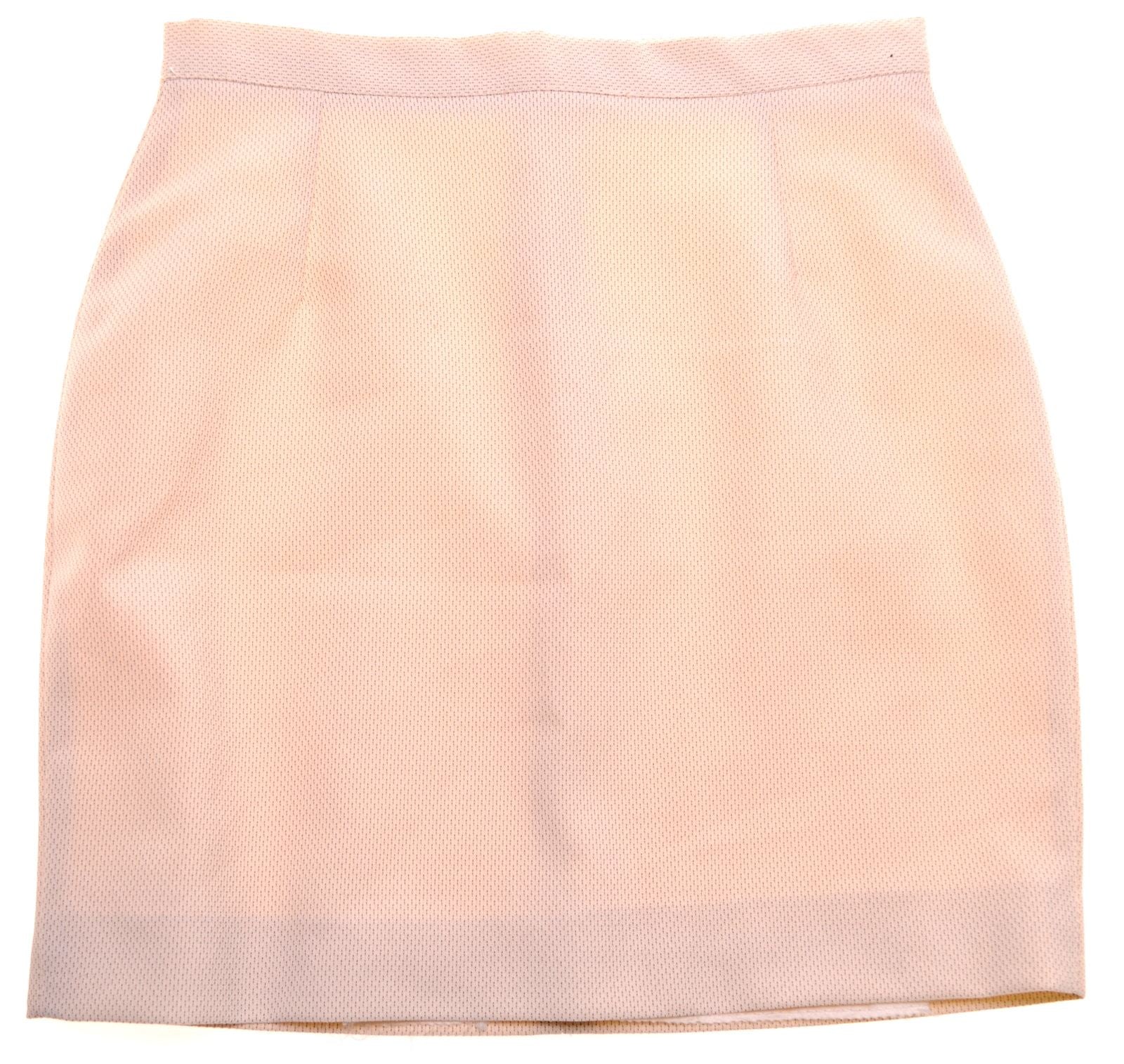 image of VINTAGE Womens A-Line Skirt W28 L16 Beige