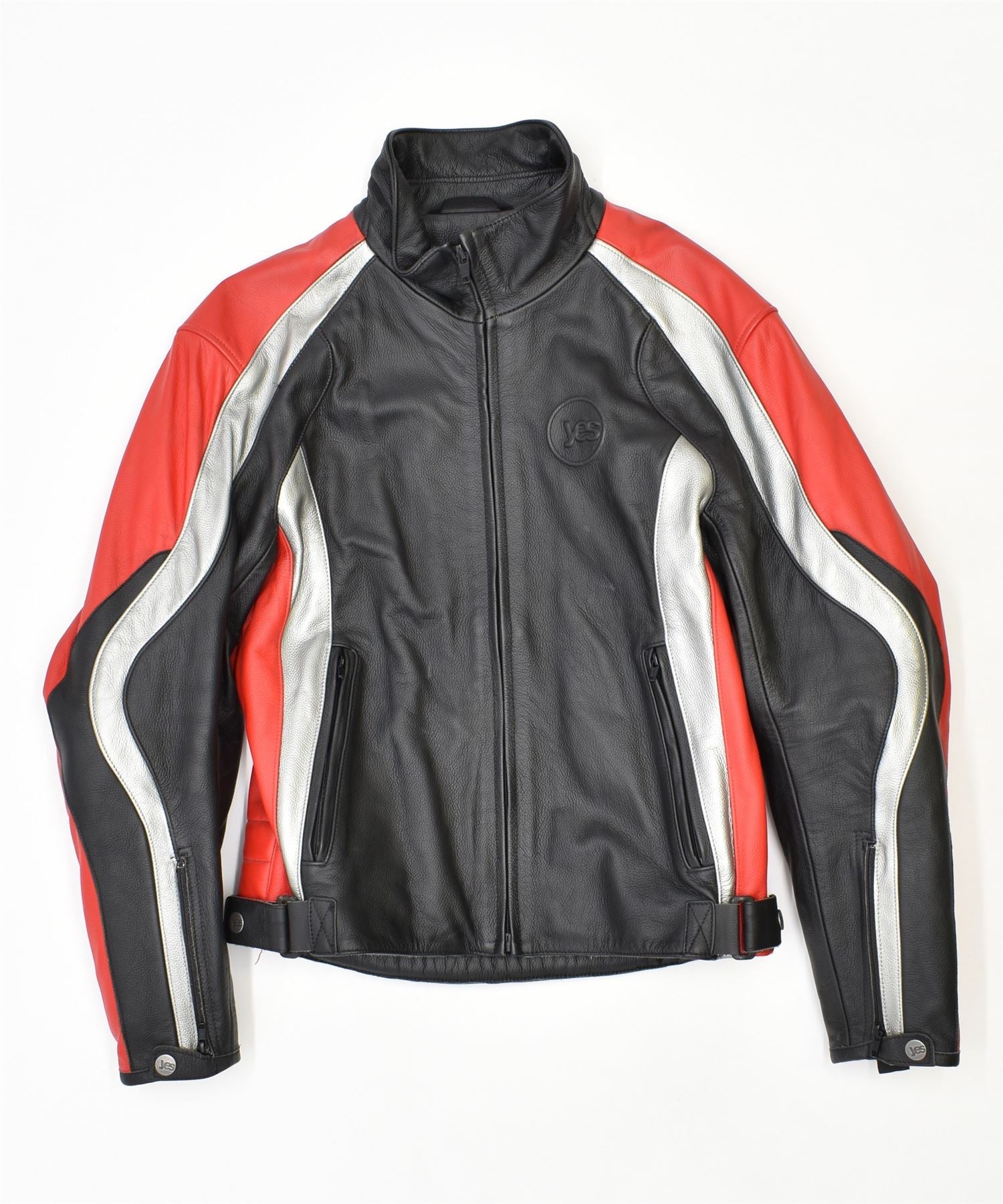 Image of DAINESE Mens Slim Fit Racer Jacket IT 50 Large Multicoloured