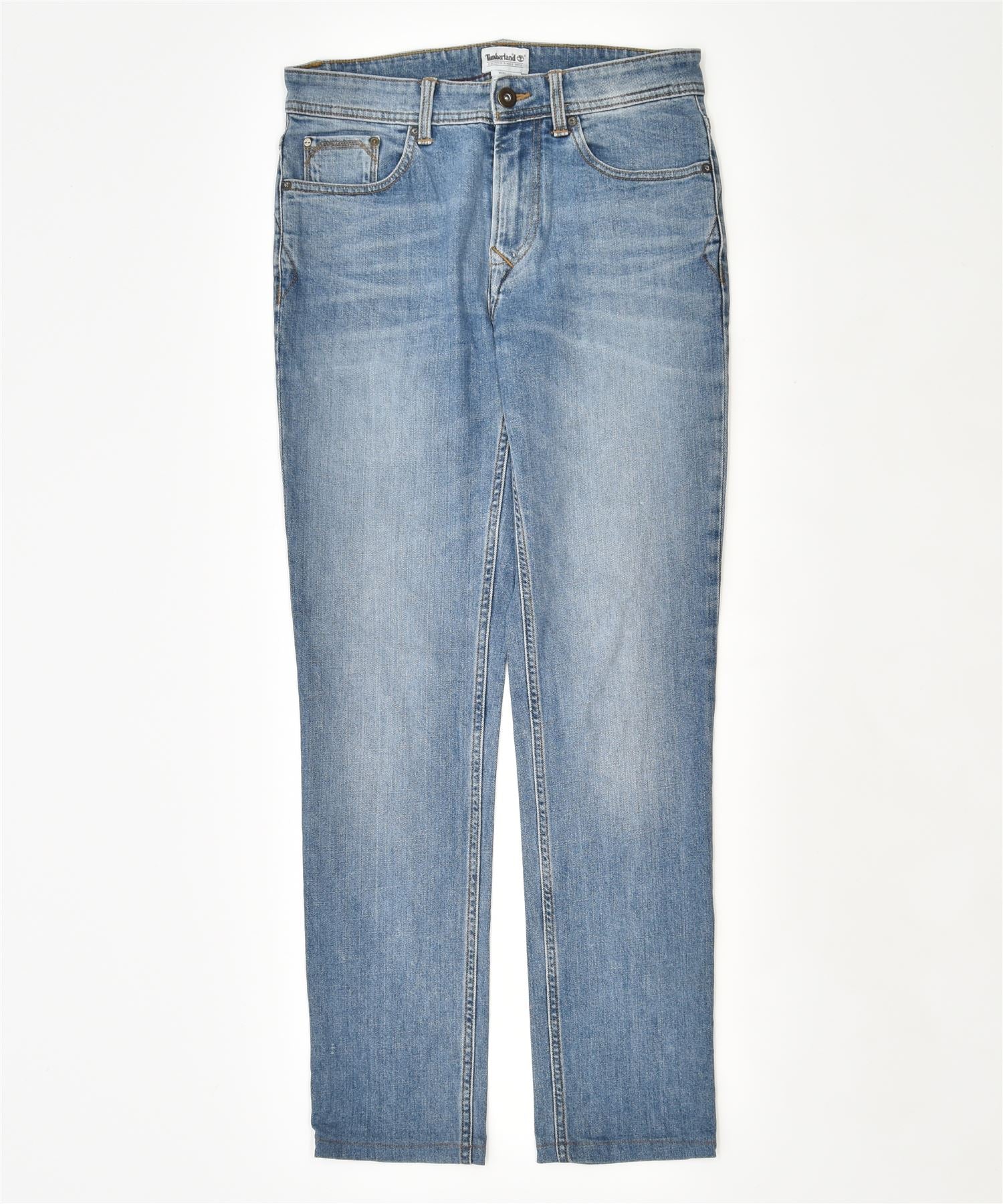 image of TIMBERLAND Womens Slim Jeans W30 L31 Blue Cotton