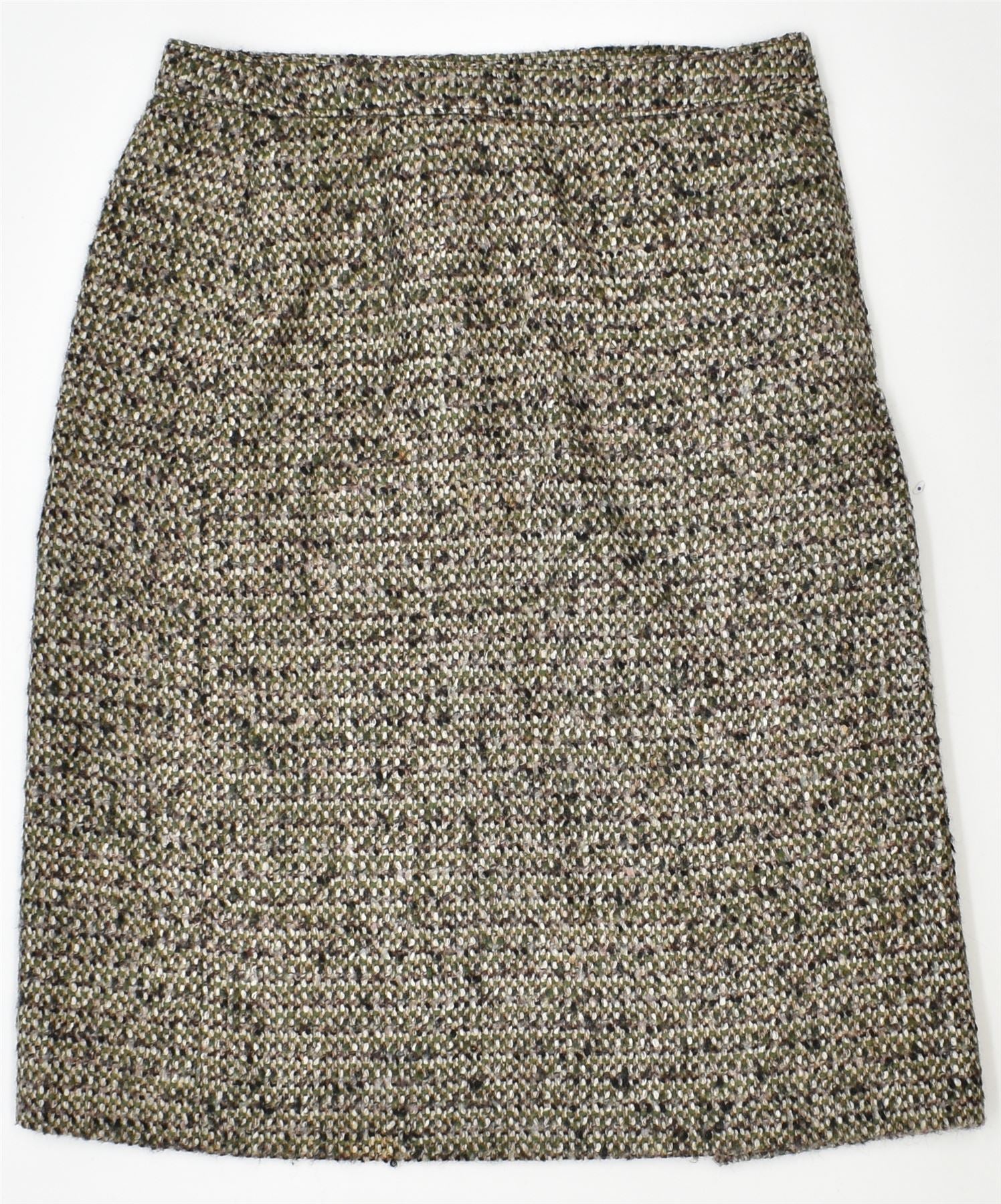 Image of VINTAGE Womens Straight Skirt UK 10 Small W28 Grey