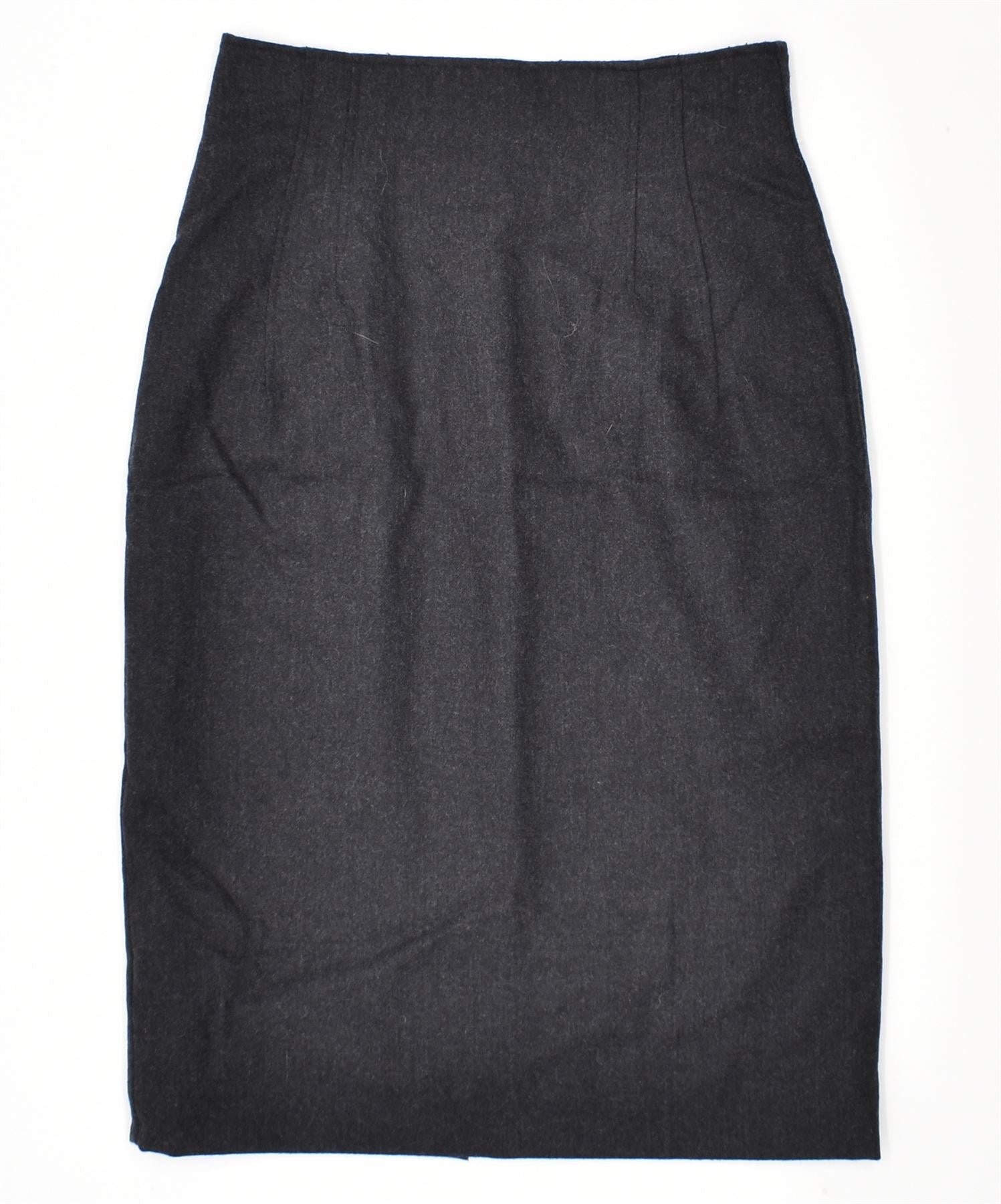 image of VINTAGE Womens Pencil Skirt IT 42 Medium W27 Grey