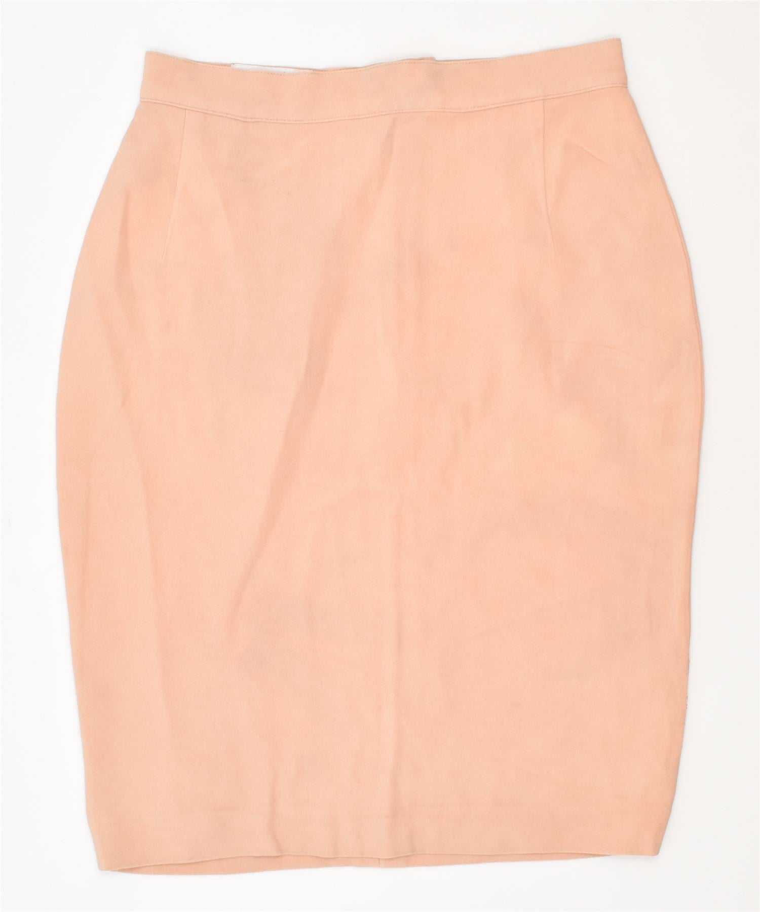 Image of GAI MATTIOLO Womens Pencil Skirt IT 42 Medium W26 Pink Vintage