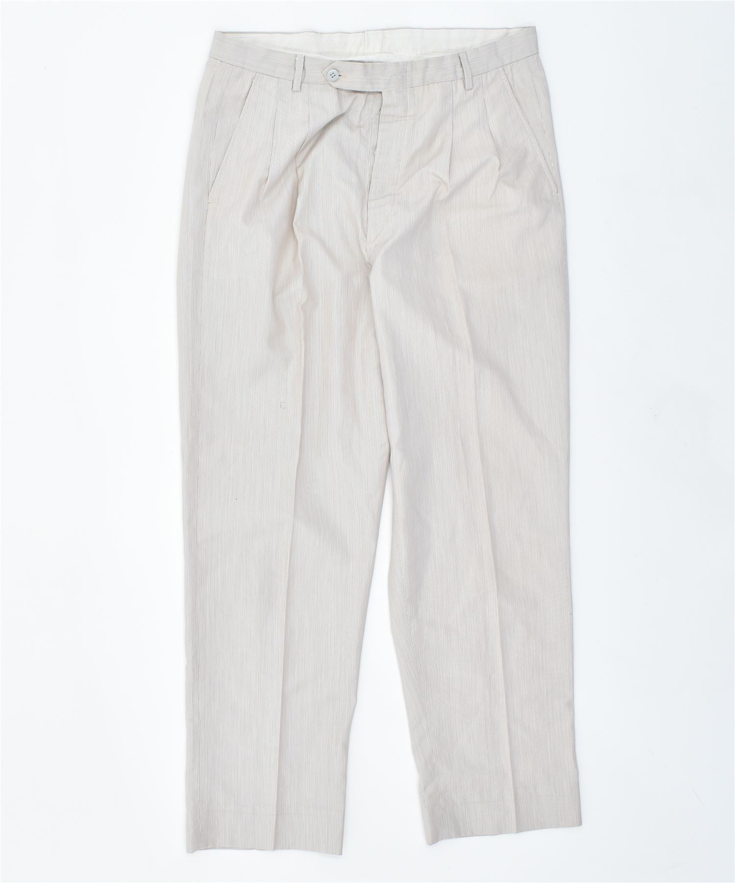 image of VINTAGE Womens Tapered Straight Chino Trousers W32 L28 Grey