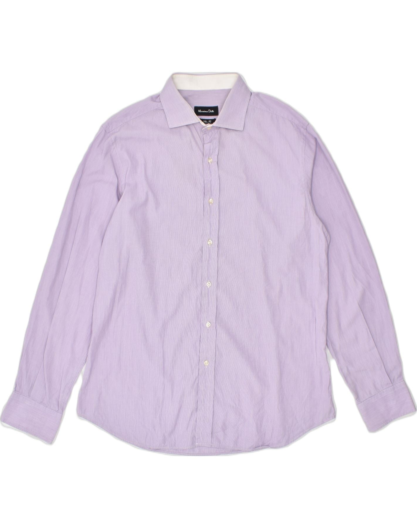 Image of MASSIMO DUTTI Mens Shirt Medium Purple