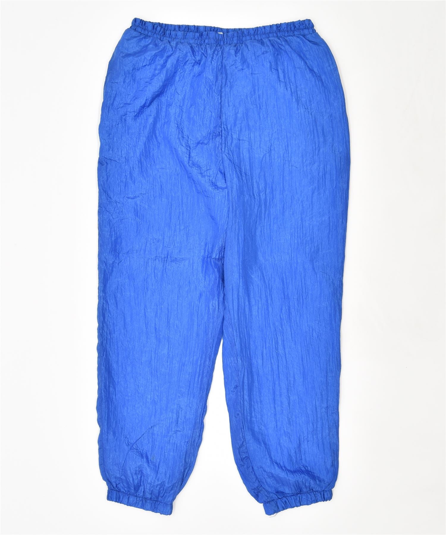 Image of VINTAGE Mens Tracksuit Trousers Joggers Small Blue Polyester