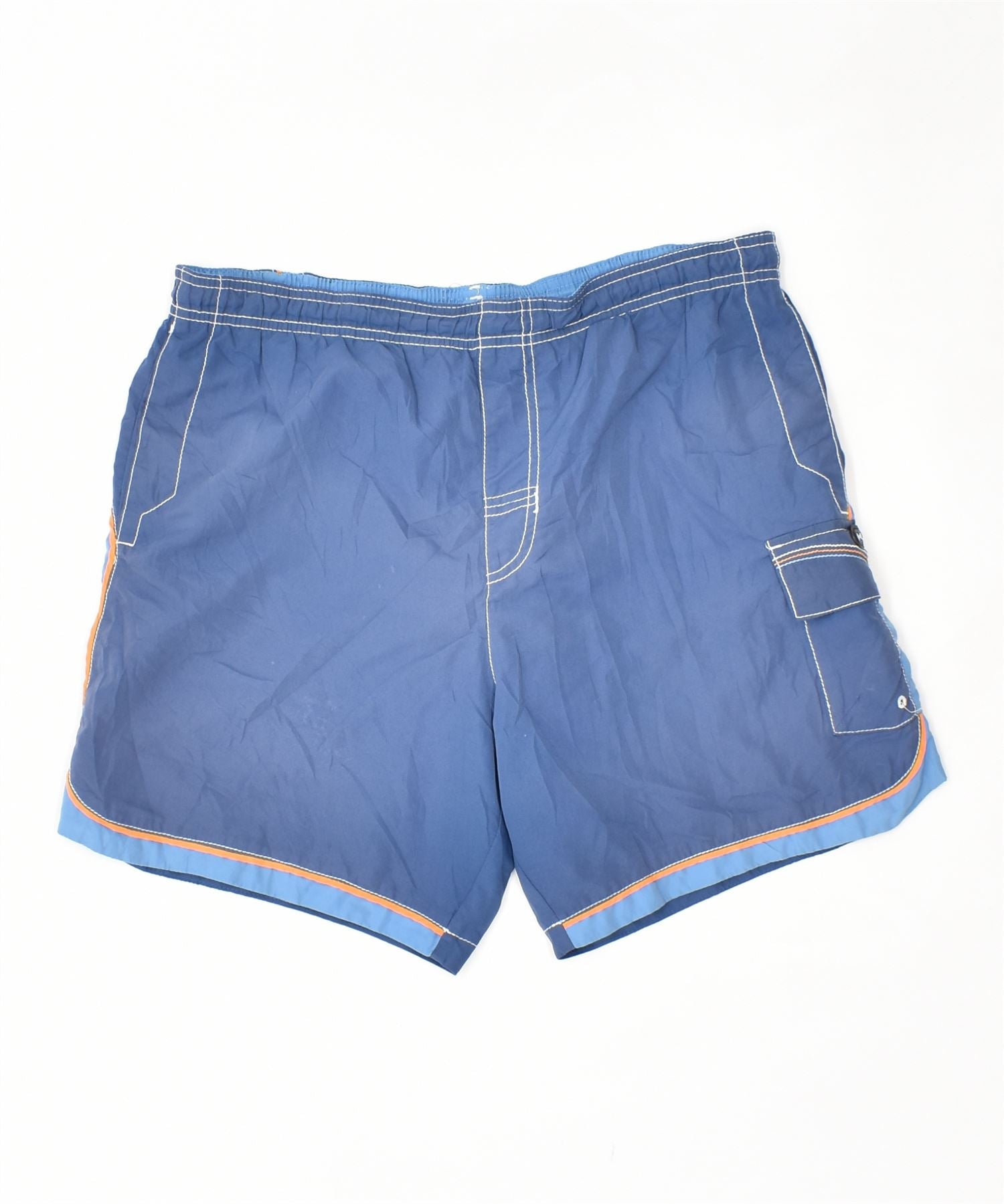 image of COLMAR Mens Swimming Shorts IT 50 Large Blue Polyester