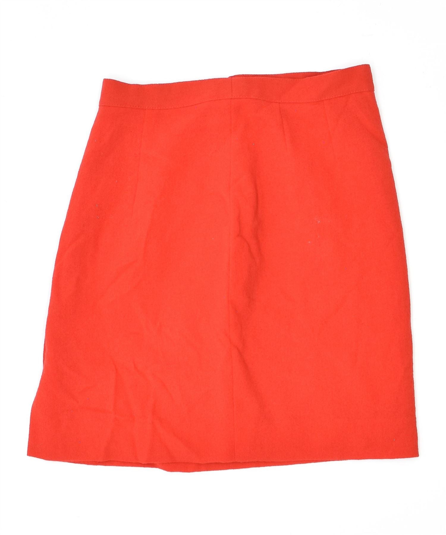 Image of VINTAGE Womens Straight Skirt W24 XS Red