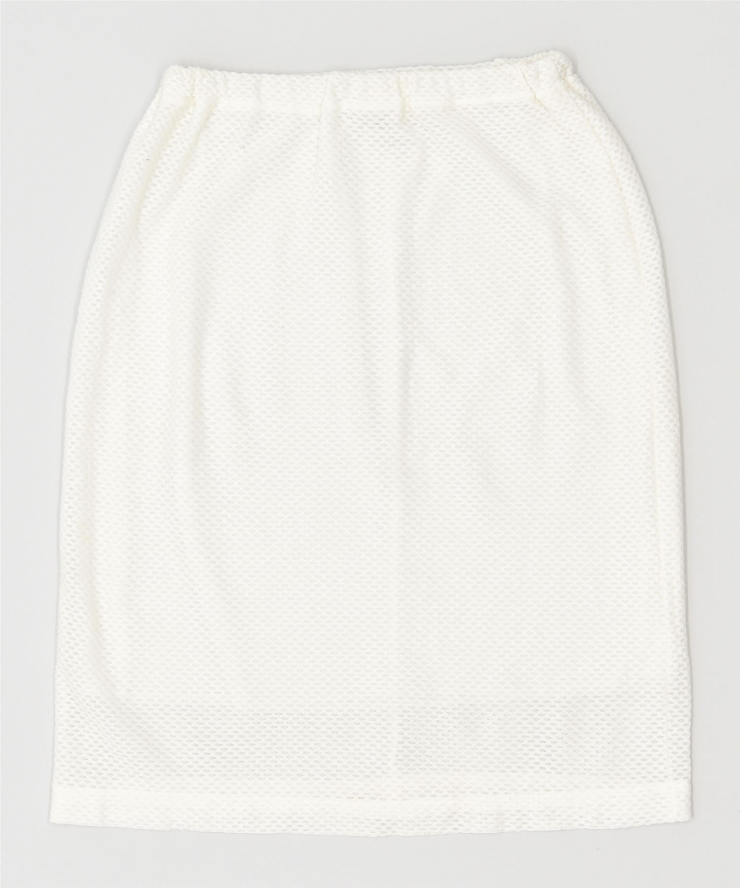 image of VINTAGE Womens Straight Skirt W28 Medium White Acrylic