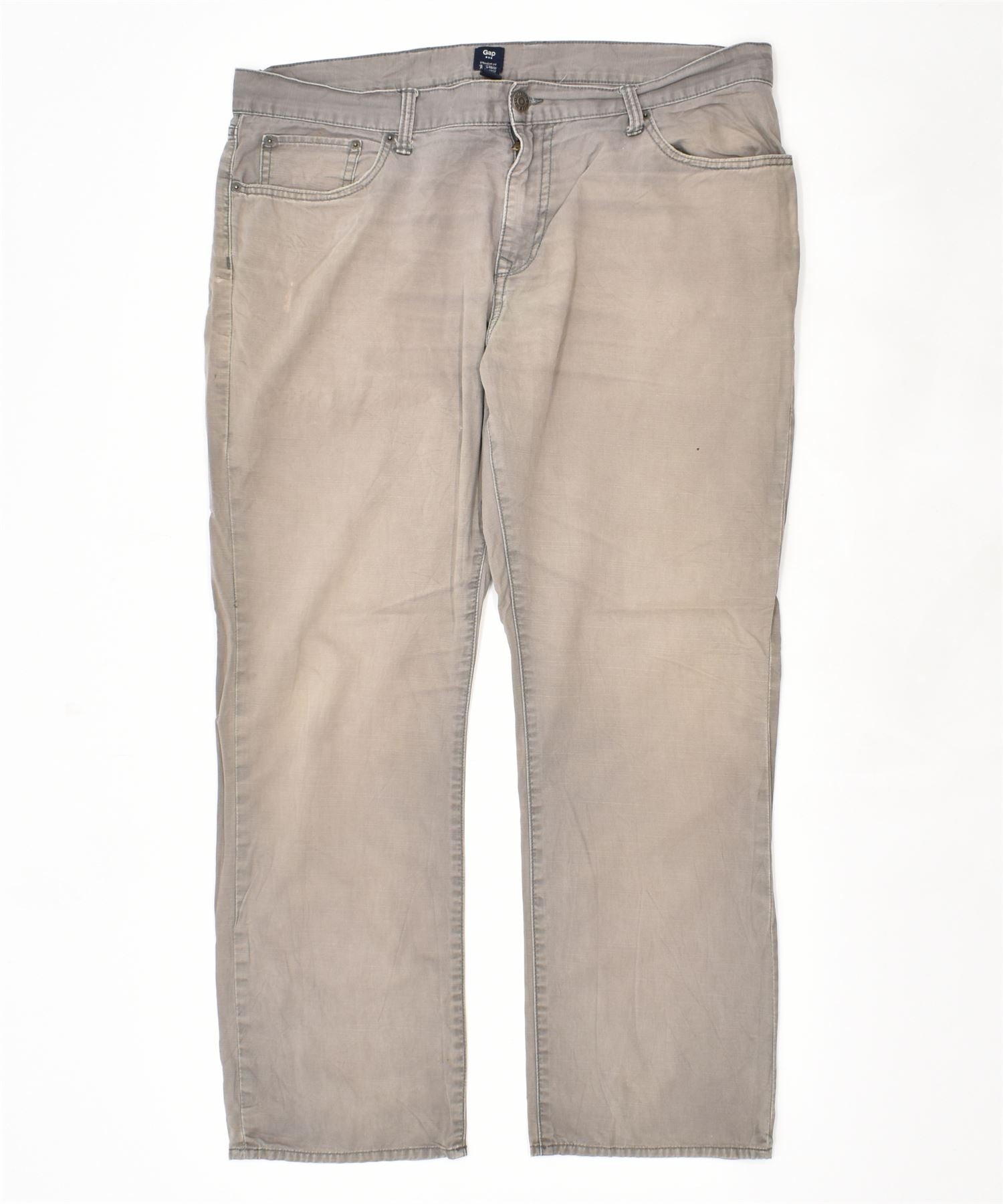 image of GAP Mens Straight Jeans W40 L30 Grey