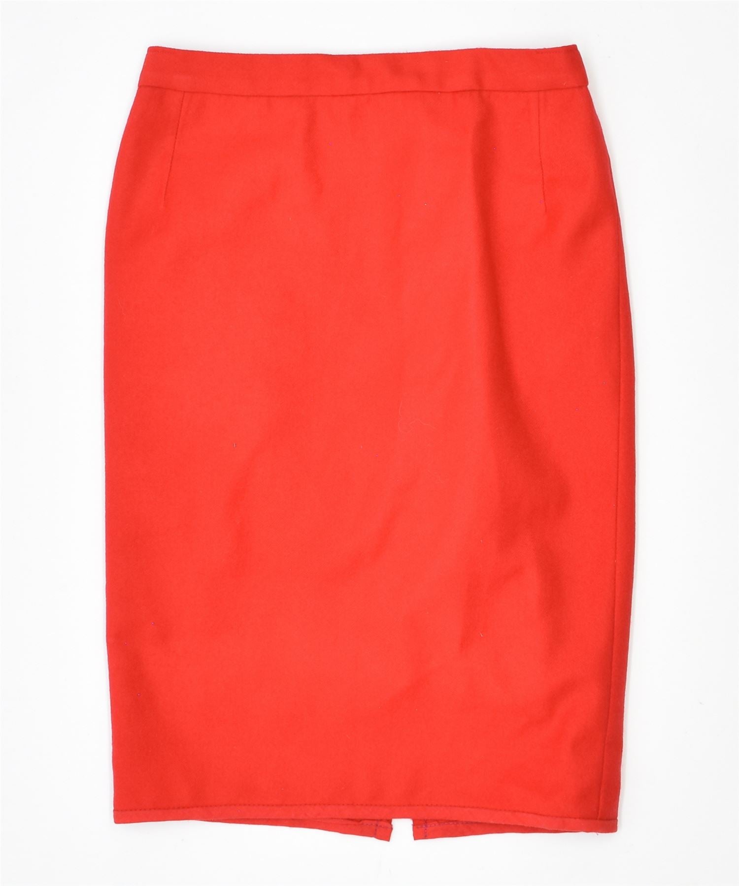 image of VINTAGE Womens High Waist Pencil Skirt W24 XS Red