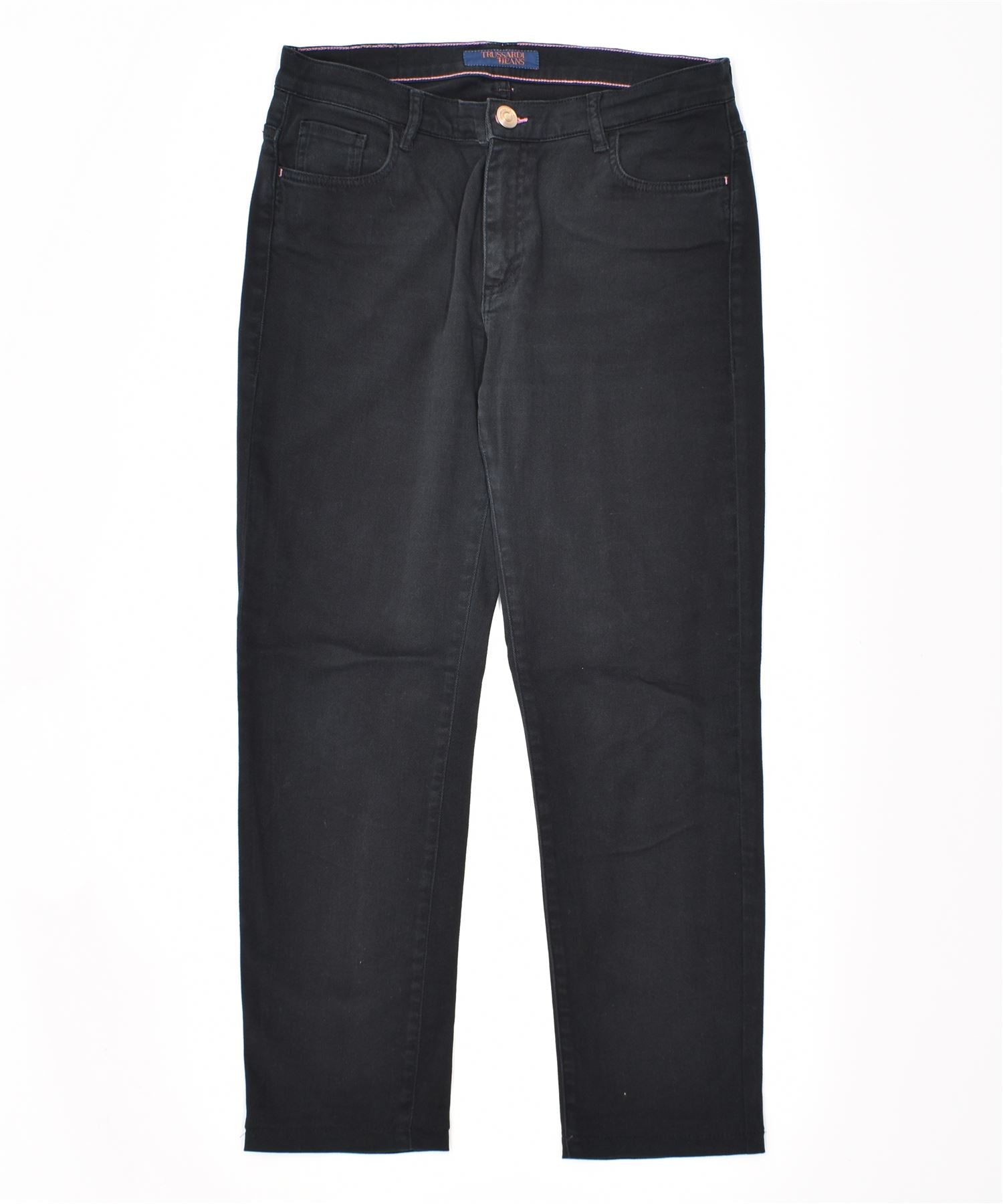 Image of TRUSSARDI Womens Slim Jeans W30 L27 Black