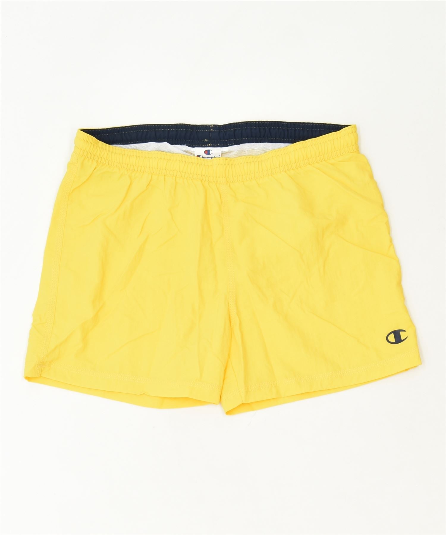 image of CHAMPION Boys Sport Shorts 13-14 Years XL Yellow Sports