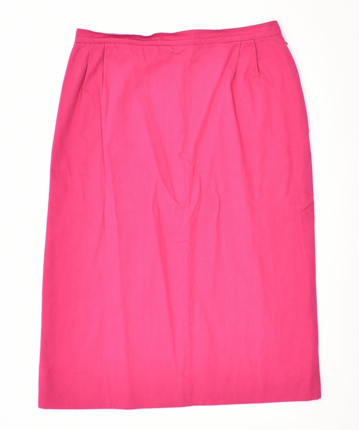 image of VINTAGE Womens Pencil Skirt W28 Medium Pink