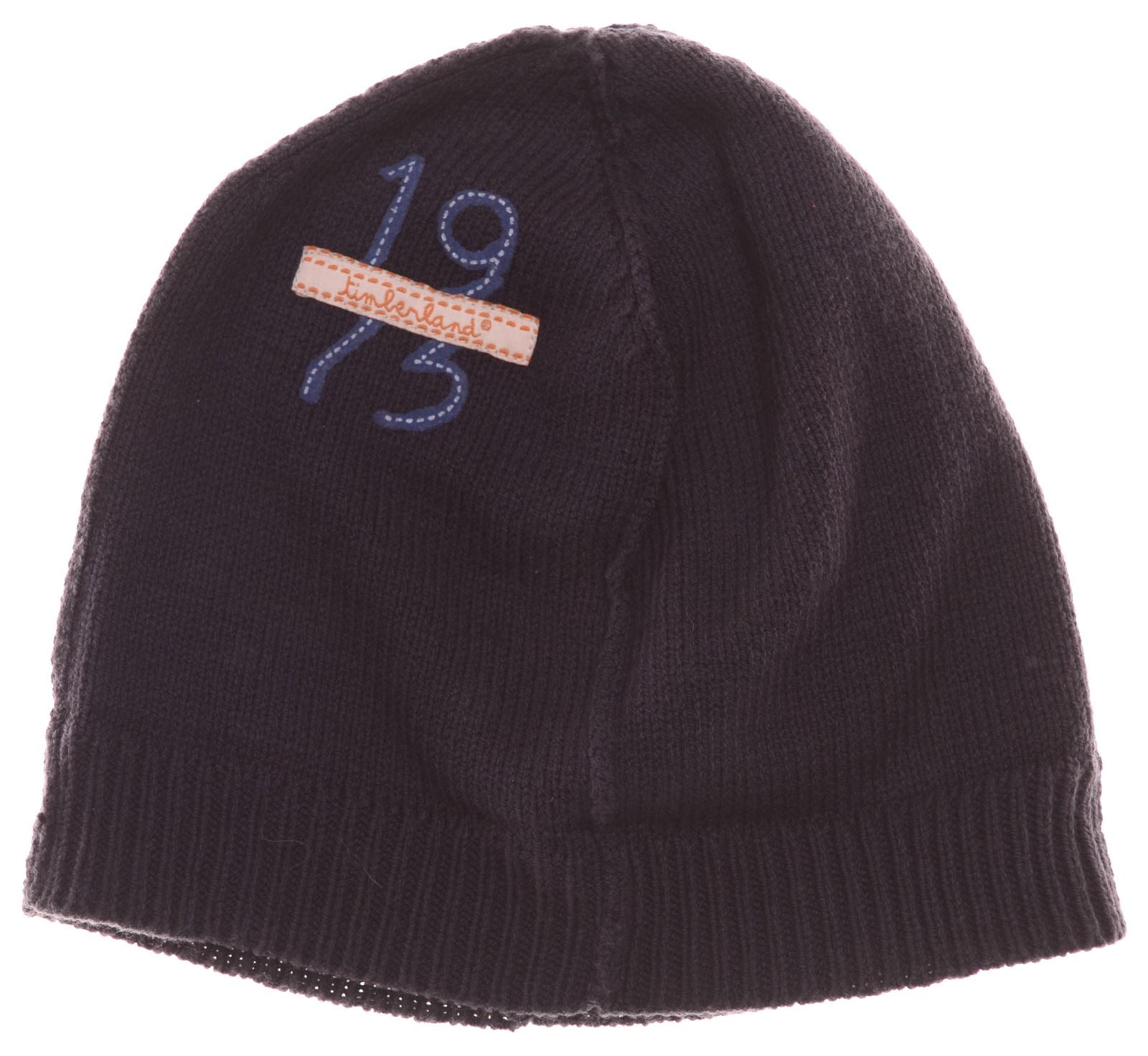 Image of TIMBERLAND Boys Beanie Hat 12-18 Month Navy Blue Cotton