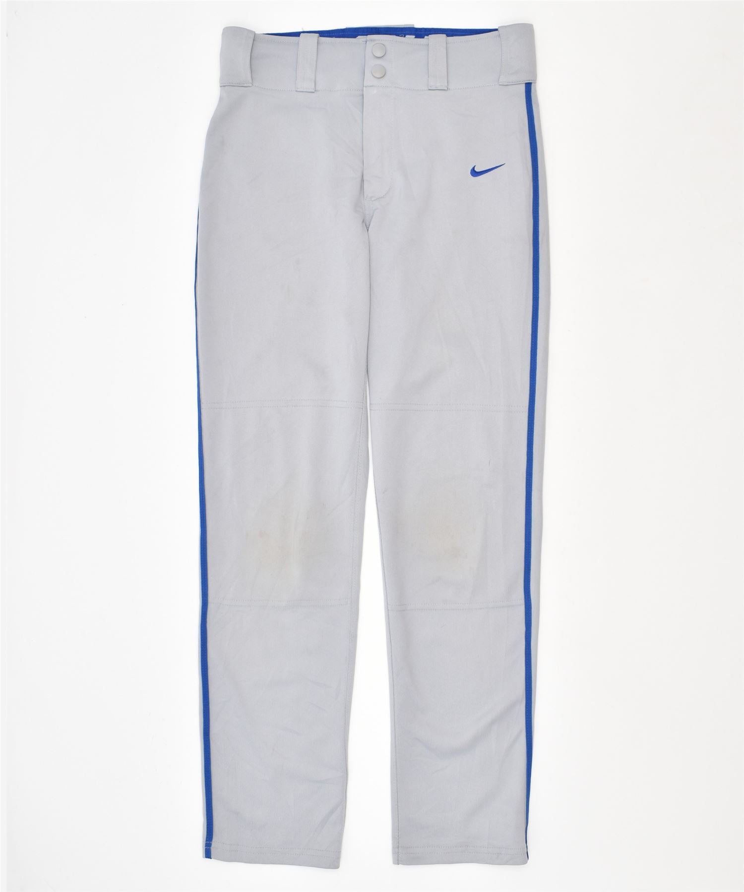 image of NIKE Girls Dri-Fit Leggings 14-15 Years Large Grey Polyester