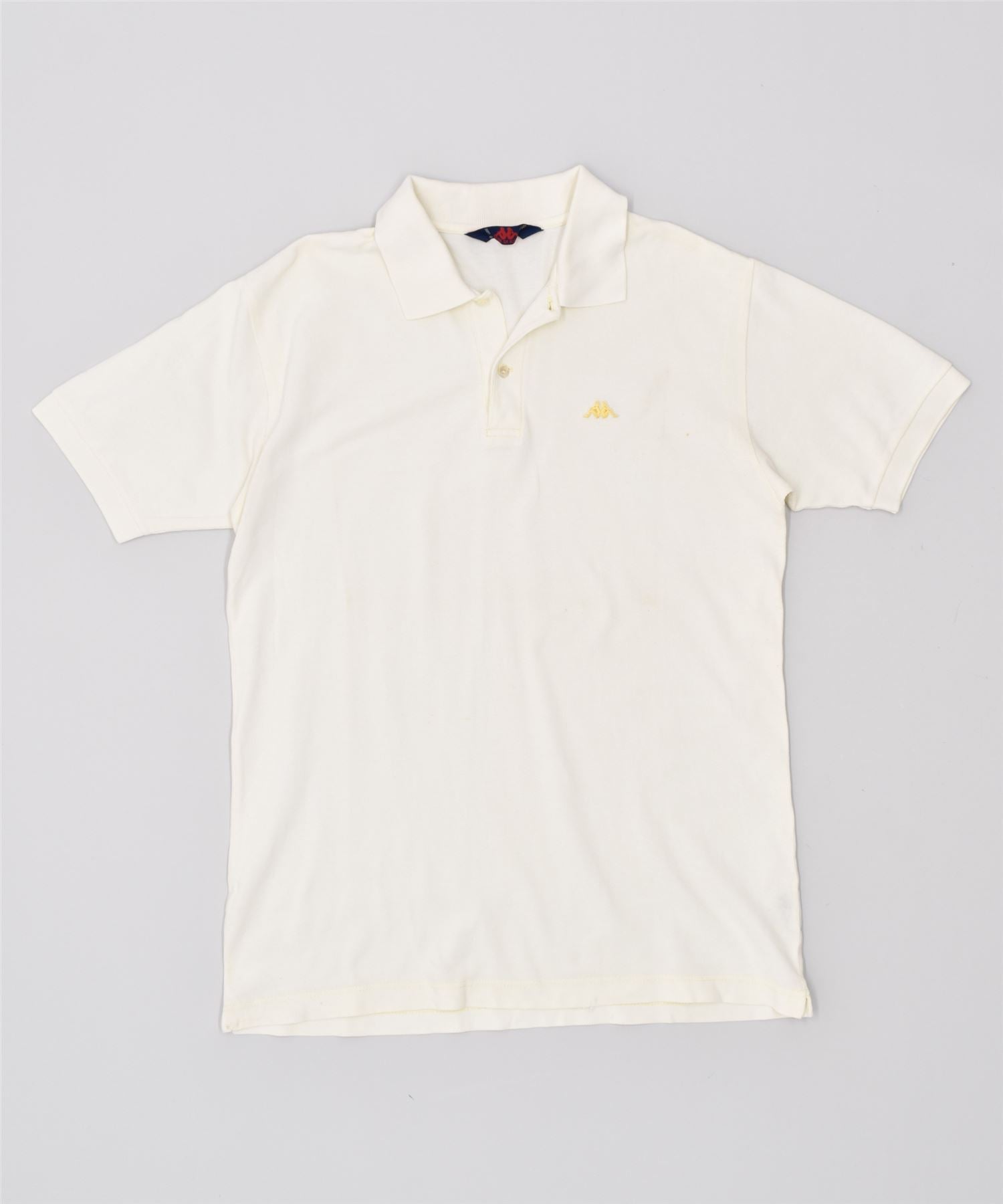 Image of Robe Di Kappa Mens Polo Shirt Large White Cotton