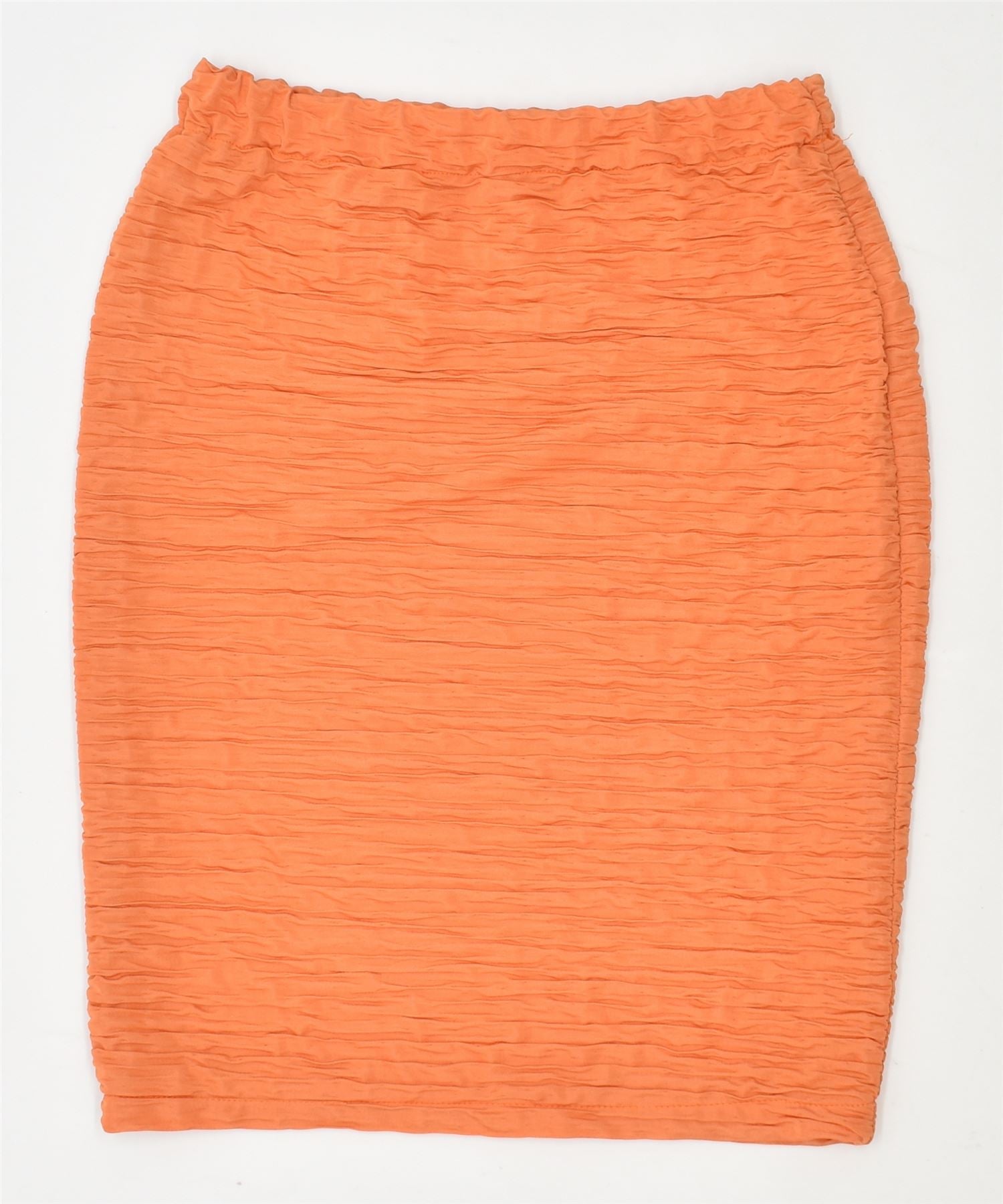 image of VINTAGE Womens Pencil Skirt W28 Medium Orange