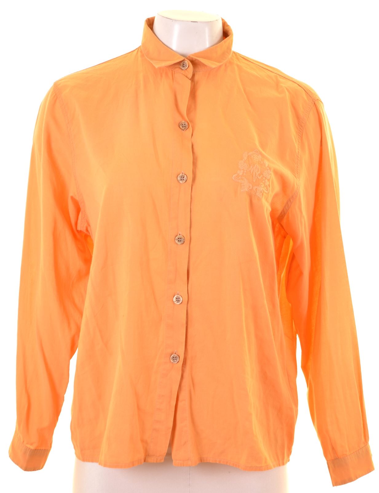 Image of MARINA RINALDI Womens Shirt Size 19 Small Orange