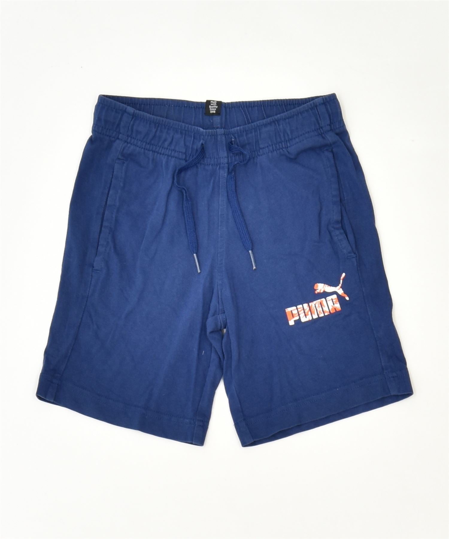 image of PUMA Boys Sport Shorts 5-6 Years Blue Sports