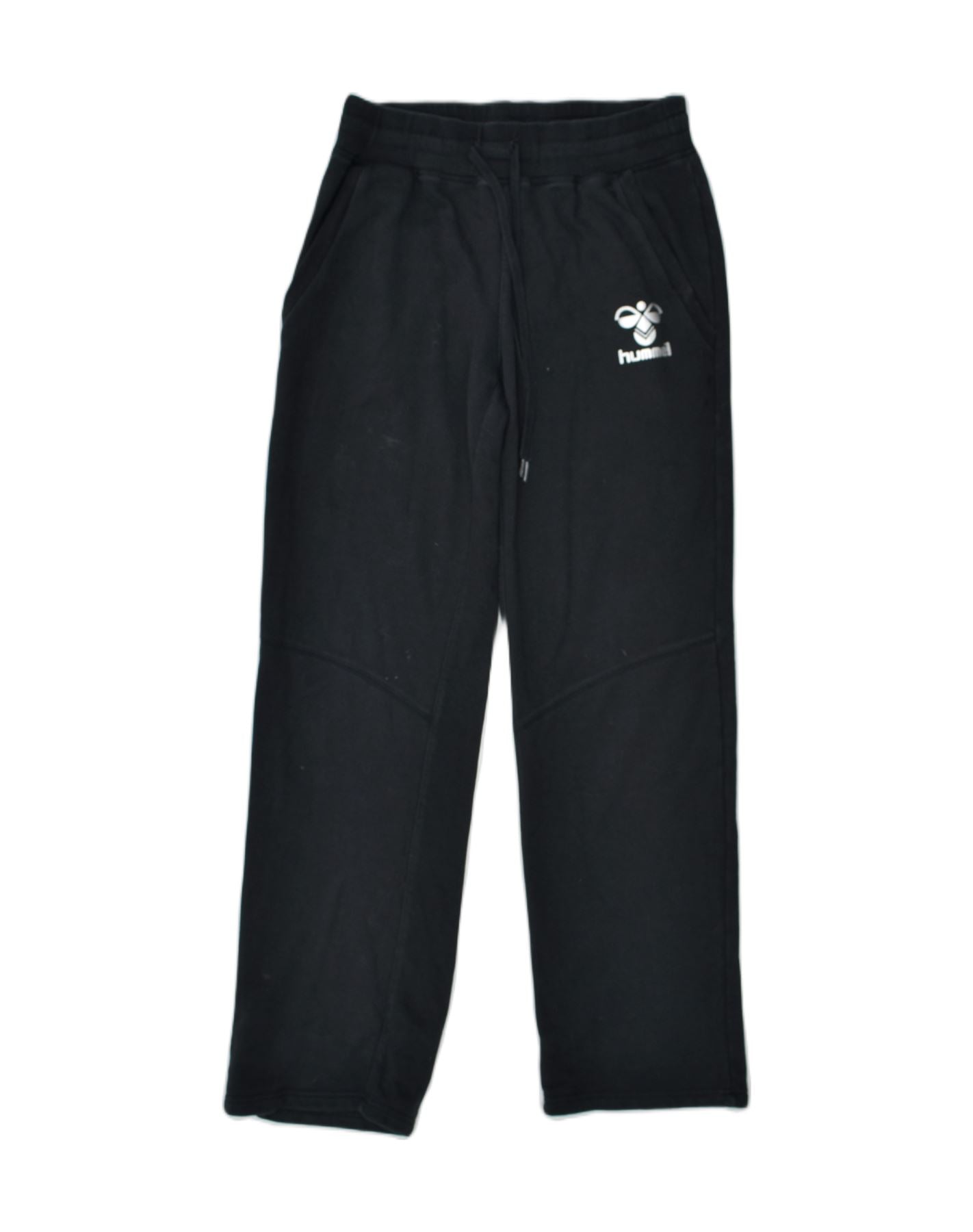 image of HUMMEL Mens Tracksuit Trousers Medium Black