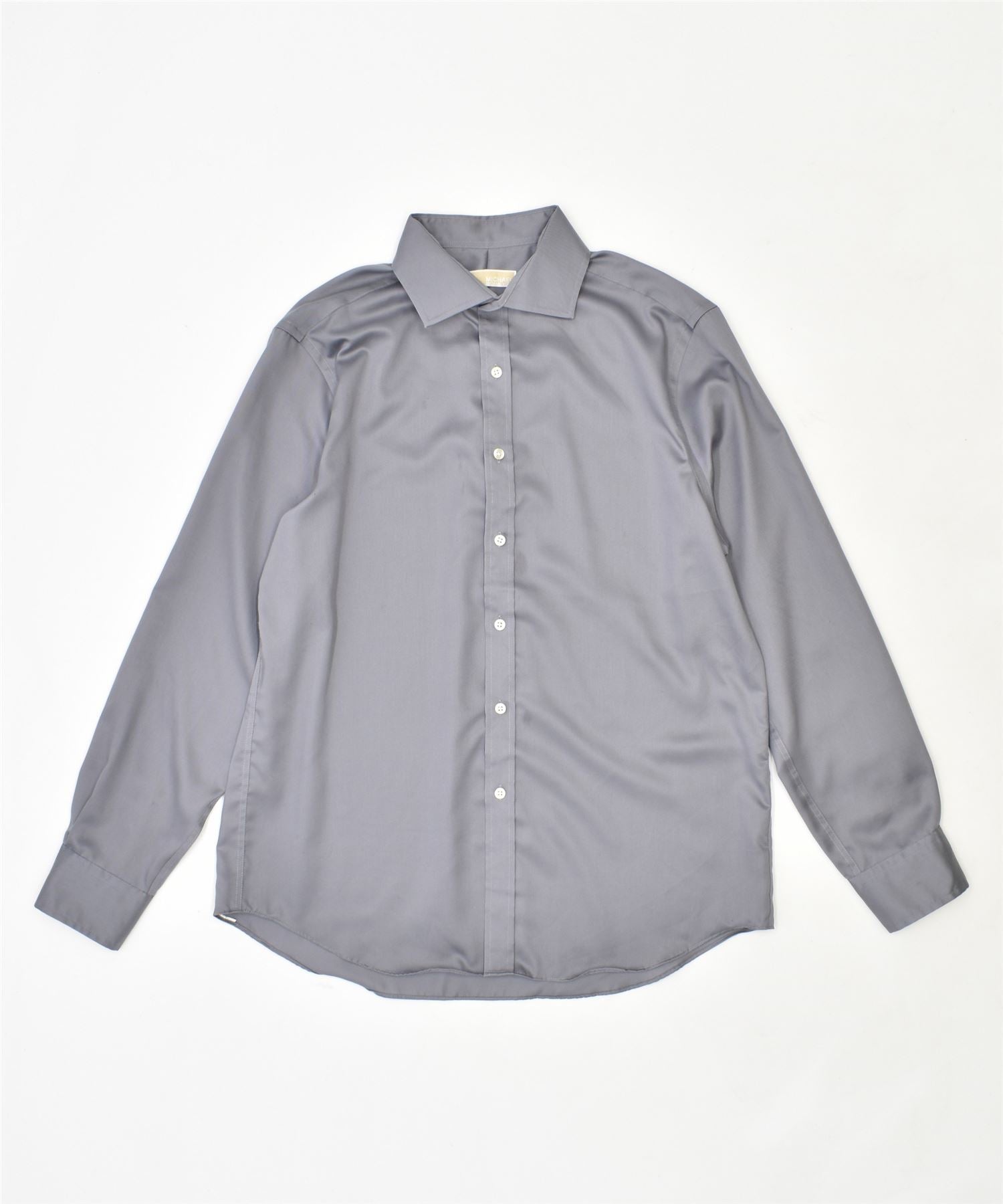 Image of MICHAEL KORS Mens Shirt Size 16 1/2 Large Grey