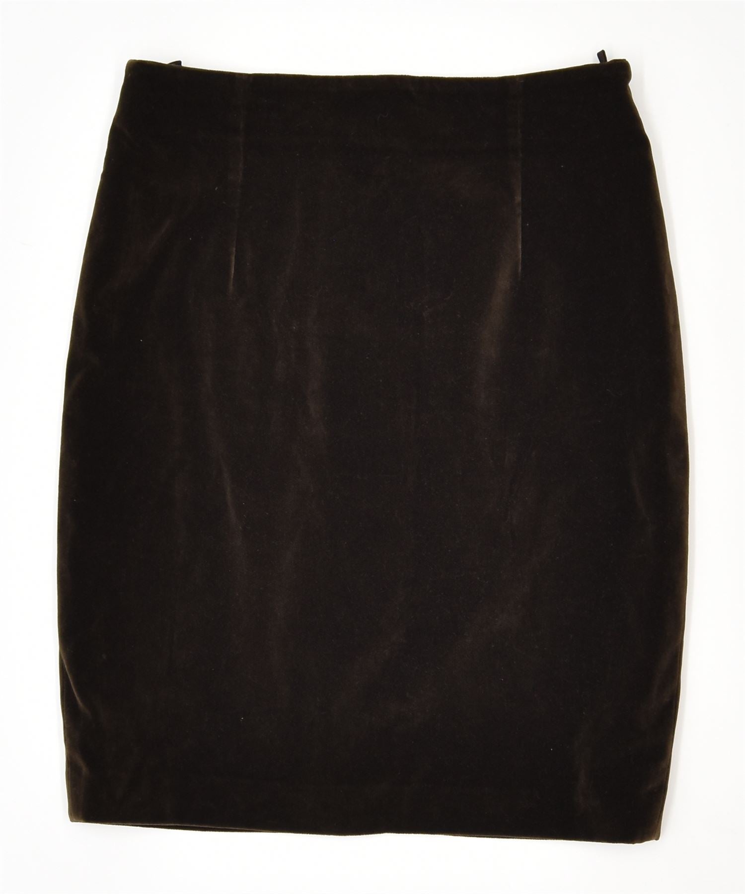 image of LES COPAINS Womens Pencil Skirt W28 Medium Brown