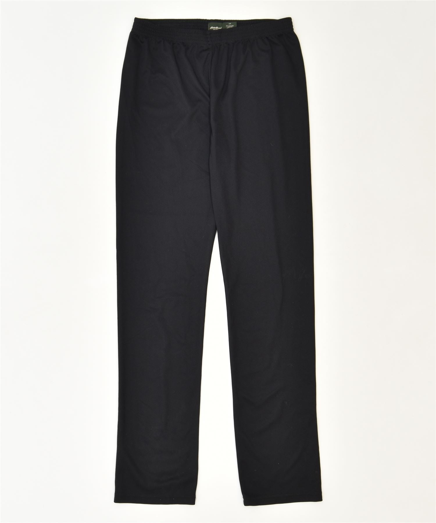 Image of EDDIE BAUER Womens Tracksuit Trousers UK 8 Small Black Polyester