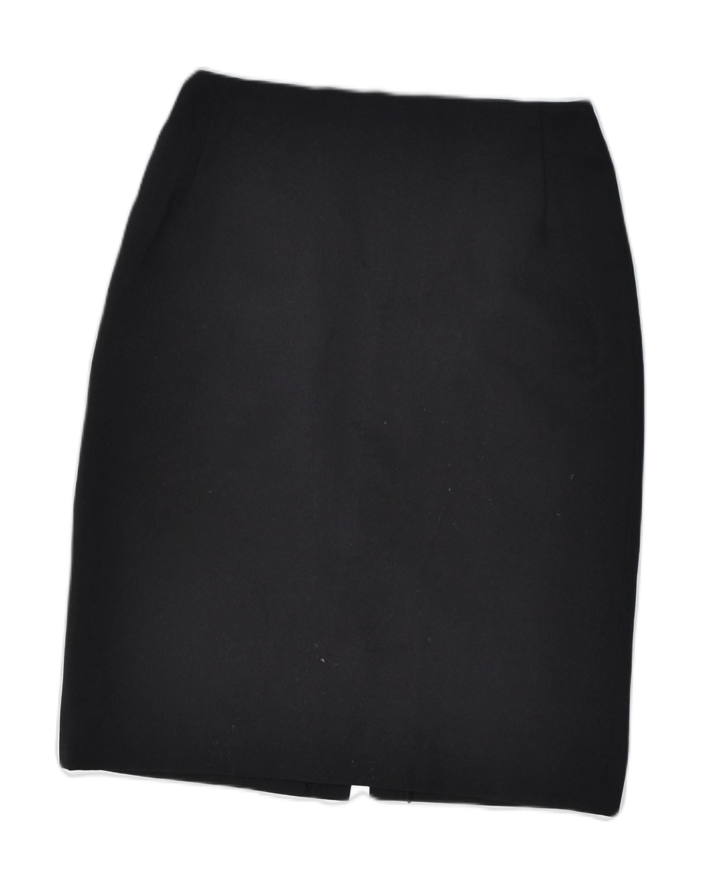 image of VINTAGE Womens Straight Skirt W28 Medium Black