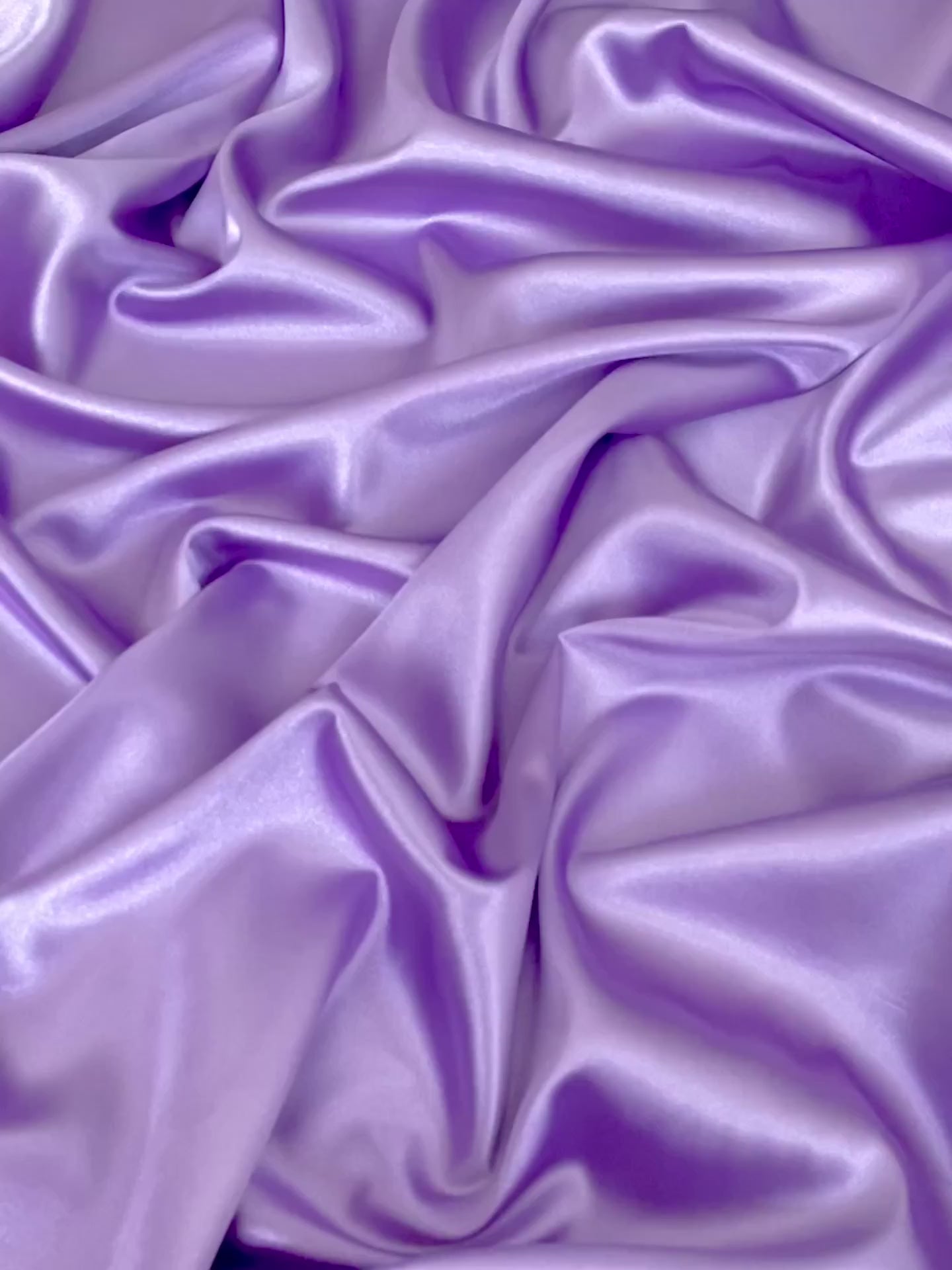  Stretch L'Amour Satin Purple, Fabric by the Yard