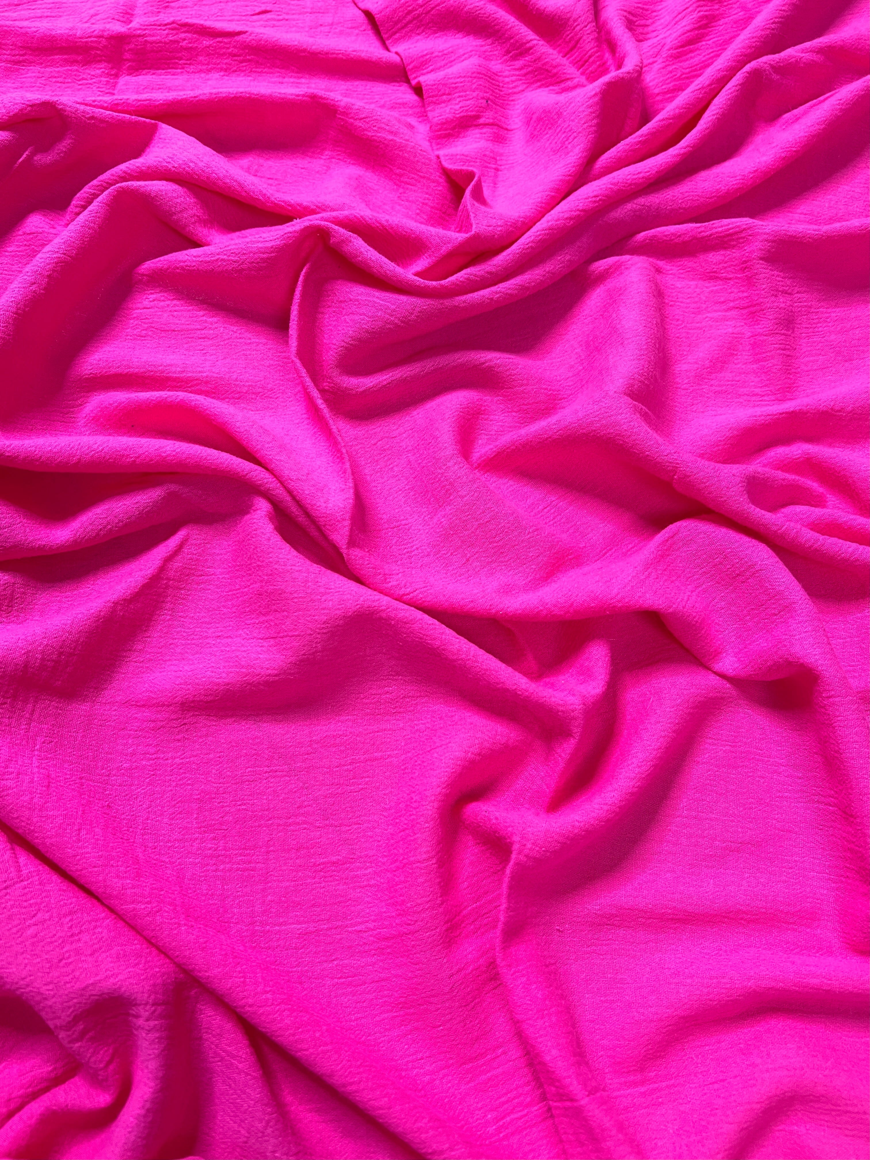 Ballet Pink Crushed Velvet #220 - Fabrics In Motion