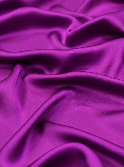 Shop now Hot Pink Silky Stretch Satin by Yard- Kiki Textiles – KikiTextiles