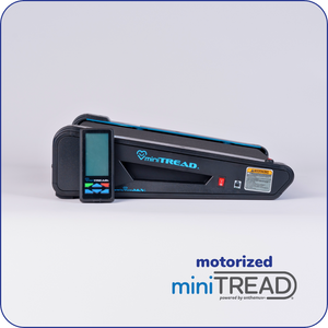 Motorized miniTREAD with handheld remote