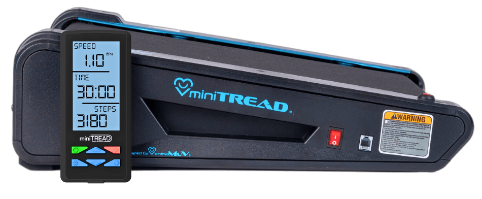miniTREAD product shot with remote