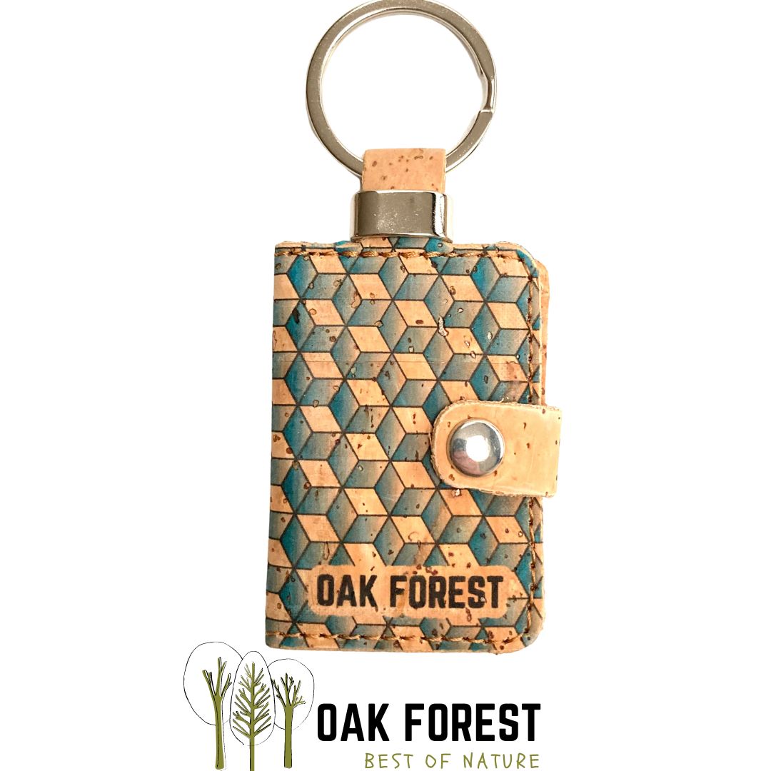 Porte clé voiture en liège - Porte-clés automobile vegan - Idée Cadeau –  Oak Forest