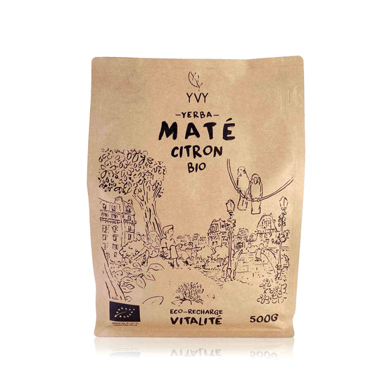 Maté Citron Bio - Eco recharge 500g