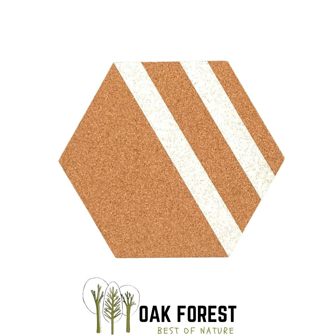 Dessous de plat design en liege naturel & écologique – Oak Forest