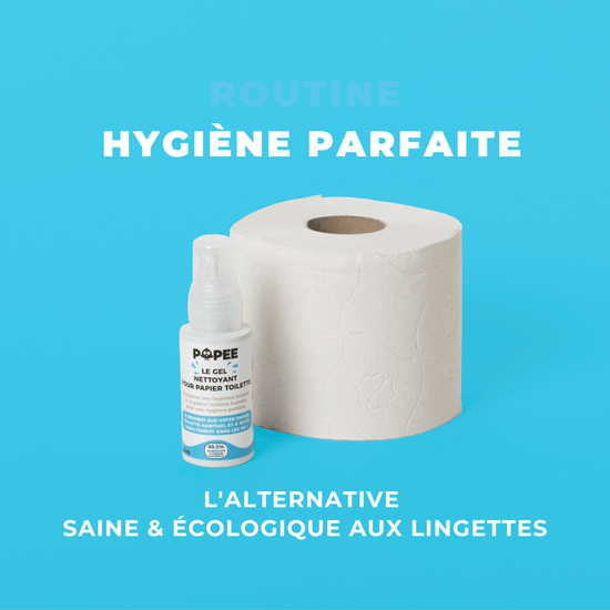 Votre routine HYGIÈNE PARFAITE - Gel nettoyant + Papier toilette