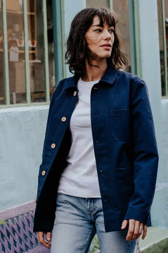 La Veste Bleue - La première veste 100% recyclée et Made In France