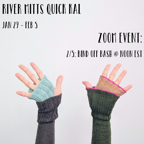 River Mitts Quick KAL by Light From Lantern