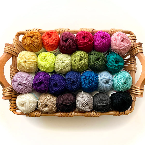 Ewe So Sporty washable merino wool yarn by Ewe Ewe Yarns