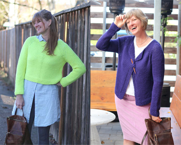 Pop Top Sweaters - Cardigan or Pullover