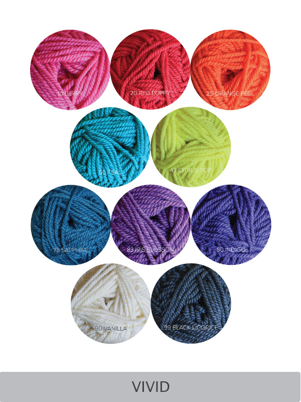 Softly Striped Baby Blanket Yarn Kit