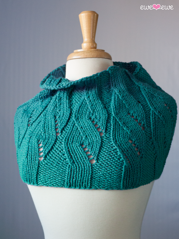 Plymouth Yarn Patterns - 3373 Fan Shell Hat and Cowl - PDF DOWNLOAD Pattern  at Jimmy Beans Wool