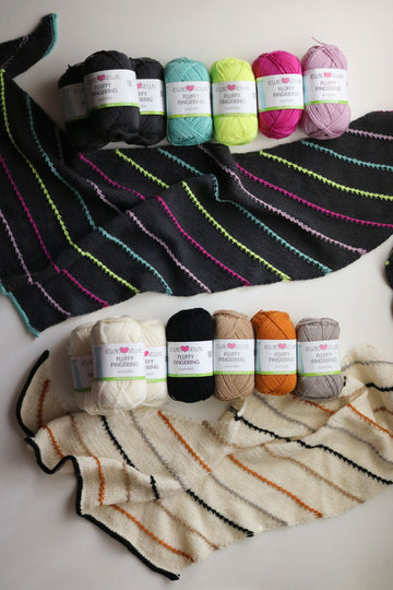 Fluffy Fusion Shawl Yarn Kit – Ewe Ewe Yarns
