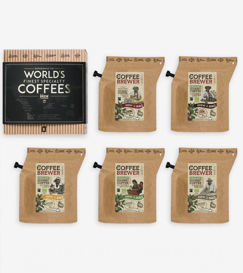 Coffret cadeau - Meilleurs cafés du monde