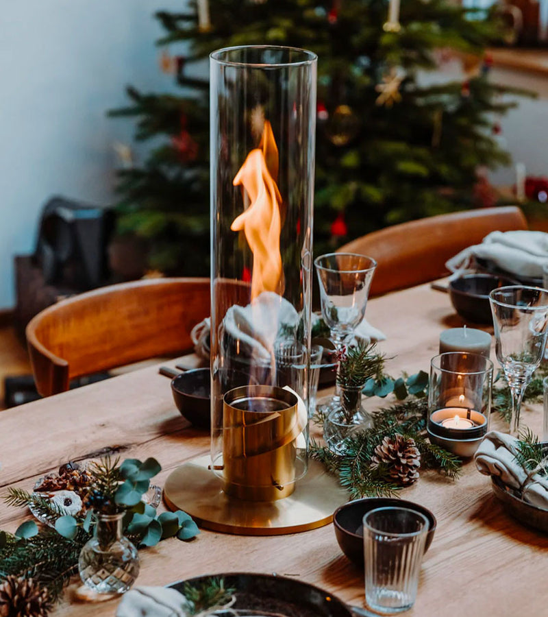 Cheminée de table portable pour la fête des père