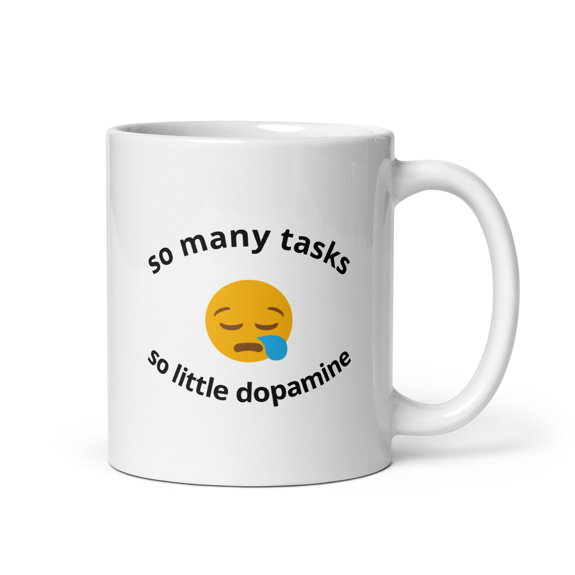 so little dopamine mug