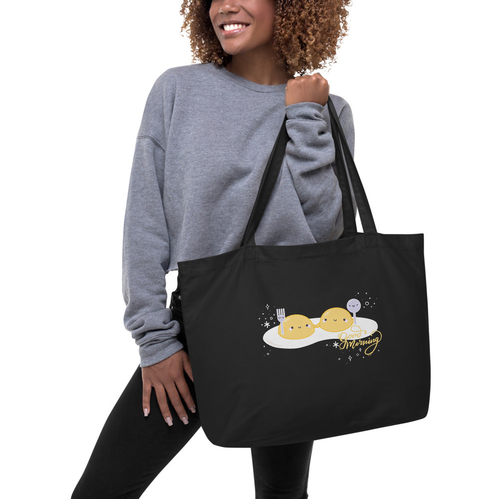 Good Morning Eggs Tote Bag - Idako product image