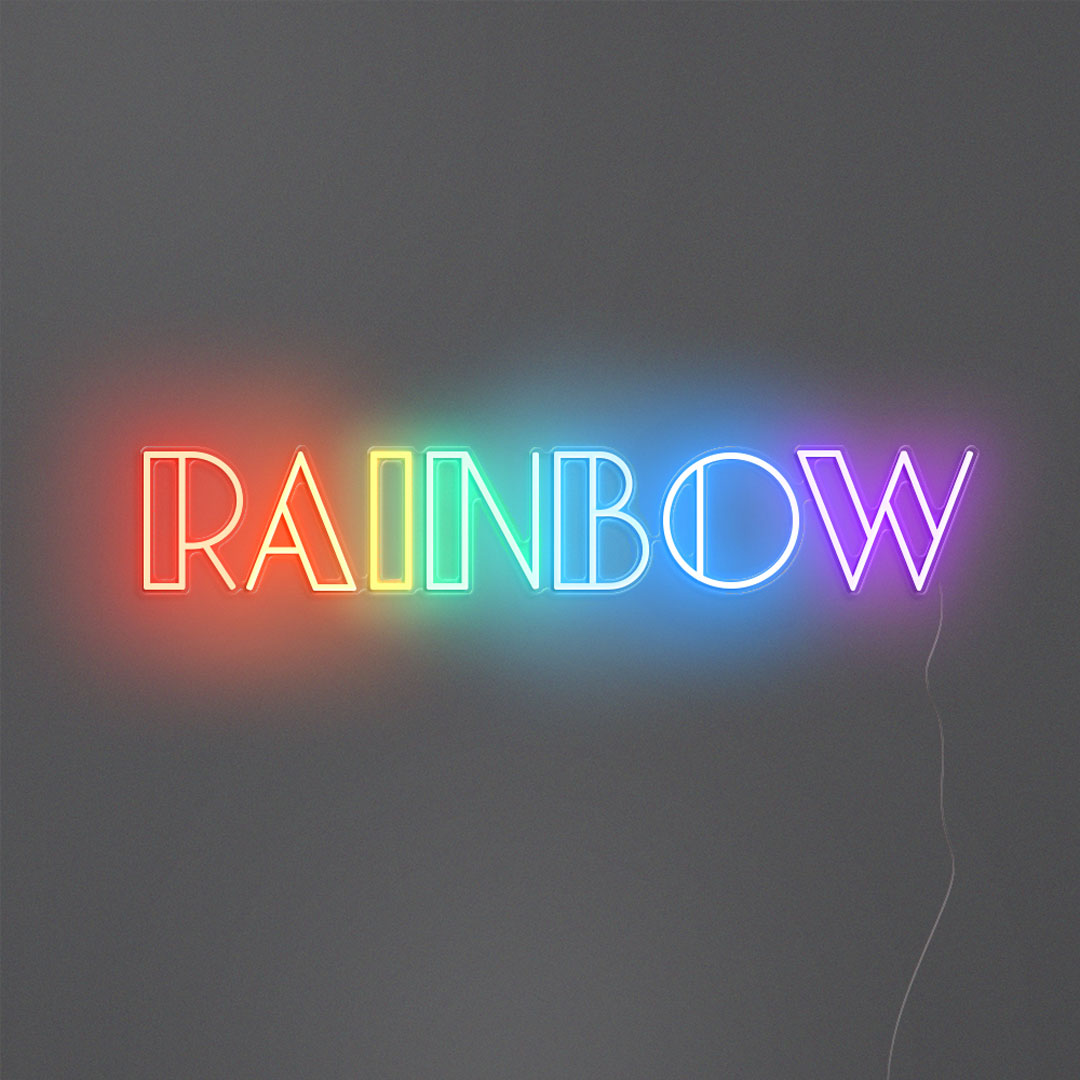 Rainbow Neon Sign | Wow Neon | LGBTQ | LGBTQ Art – Wow Design