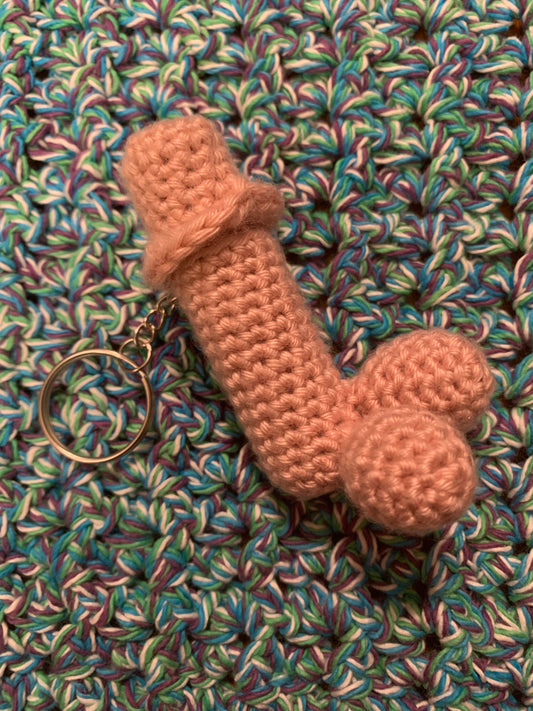 Penis Pan Handle Cover: Free Crochet Pattern
